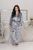 Женская пижама-тройка цвет графит р.50/52 447654 447654 фото