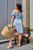 Жіноча сукня на ґудзиках колір блакитний р.48/50 433566 433566 фото