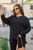 Жіночий прогулянковий костюм колір чорний р.48/50 444325 444325 фото