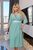 Женское платье из софта цвет ментоловый р.50/52 455155 455155 фото
