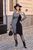 Жіноча сукня приталеного силуету чорного кольору р.48/50 384646 384653 фото