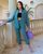 Жіночий лляний костюм двійка колір фіолетовий р.42/44 434667 436676 фото