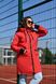 Жіноча куртка з капюшоном колір червоний р.48/50 449633 449633 фото 5
