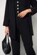 Жіночий мусліновий костюм-трійка колір чорний р.M 459175 459175 фото 8