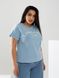 Жіноча футболка California колір блакитний р.48/50 432444 432444 фото 3