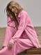 Жіночий лляний костюм двійка колір рожевий р.56/58 459261 459261 фото 2