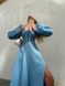 Жіноче плаття з мусліну блакитний р.42/44 449193 449193 фото 8