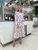 Жіноча сукня з поясом колір білий р.42/44 454831 454831 фото
