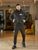 Чоловічий спортивний костюм колір хакі р.48 450342 450342 фото