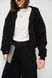 Жіночий костюм двійка з брюками палаццо колір чорний р.S 449487 449487 фото 8