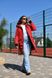 Жіноча куртка з капюшоном колір червоний р.52/54 449819 449819 фото 1