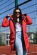 Жіноча куртка з капюшоном колір червоний р.52/54 449819 449819 фото 2