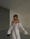 Жіноча сукня міді колір білий р.42/44 459101 459101 фото 1