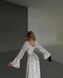 Жіноча сукня міді колір білий р.42/44 459101 459101 фото 3