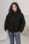 Женская куртка бомбер цвет черный р.48/52 450173 450173 фото