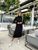 Женское платье из ангоры цвет черный р.42/44 446294 446294 фото