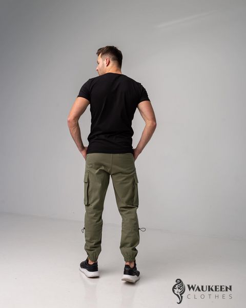Унісекс штани карго "Bayraktar" колір хакі р.XL 436606 436606 фото