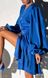 Жіноча шовкова сукня колір електрик р.44/46 449197 449197 фото 3