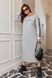 Жіноча сукня у спортивному стилі колір сірий р.46/48 450941 450941 фото 1