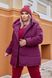Жіночий прогулянковий костюм з курткою колір бордовий р.50/52 446648 446648 фото 4