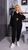 Жіночий костюм двійка з сорочкою колір чорний р.48/50 451183 451183 фото