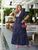 Жіноча сукня міді а-силует колір синій 437005 437005 фото