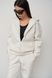 Жіночий спортивний костюм на флісі колір білий р. XS 442400 442400 фото 5