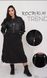 Жіночий костюм сукня та куртка колір чорний р.58/60 450060 450060 фото 1
