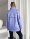 Жіноча тепла куртка колір фіолетовий р.L 450434 450434 фото 2