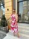 Жіноча сукня із шовкового софту колір червоний р.42/44 456056 456056 фото 3