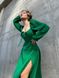 Жіноче плаття з мусліну зелений р.42/44 449194 449194 фото 4