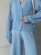 Жіночий прогулянковий костюм двійка колір блакитний 432606 432606 фото 2