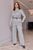Жіночий прогулянковий костюм з ангори колір сірий р.50/52 446890 446890 фото