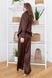 Жіночий домашній костюм Сакура колір Шоколад р.S/M 408387 408387 фото 2