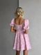Женское платье мини из муслина цвет розовый р.42 459483 459483 фото 2