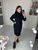 Жіноча сукня з ангори колір чорний р.46/48 445600 445603 фото