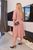 Женское платье из софта цвет пудра р.50/52 455153 455153 фото