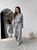 Жіночий костюм двійка колір світло-сірий р.42/44 450420 450420 фото