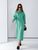 Жіноча сукня вільного крою з ангори колір зелений р.42/46 449494 449494 фото
