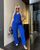Жіночий костюм двійка колір електрик р.50/52 451807 451807 фото