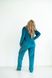 Женская пижама велюр Jeny на пуговицах изумрудного цвета р.S 379522 379517 фото 5