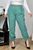 Жіночі брюки із мікровельвету колір ментол р.48/50 453794 453797 фото