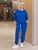 Жіночий спортивний костюм двійка синього кольору р.50/52 405169 405169 фото