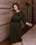 Жіноча сукня на блискавці та під пояс розмір колір хакі р.48/50 359137 359137 фото