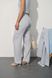 Жіночий мусліновий костюм-двійка колір бетон р.L 459168 459168 фото 6