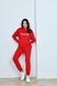 Жіночий спортивний костюм колір червоний р.42/44 440367 440367 фото 5
