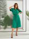 Жіноча сукня-сорочка колір зелений р.42/44 435707 435707 фото 3