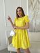 Жіноча коротка сукня із софту "Classic" колір жовтий р. 42/44 440228 440228 фото 6