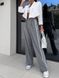Жіночі брюки з лампасами колір сірий р.42/44 453634 453634 фото 4