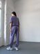 Жіночий костюм-двійка колір фіолетовий 438289 438289 фото 3